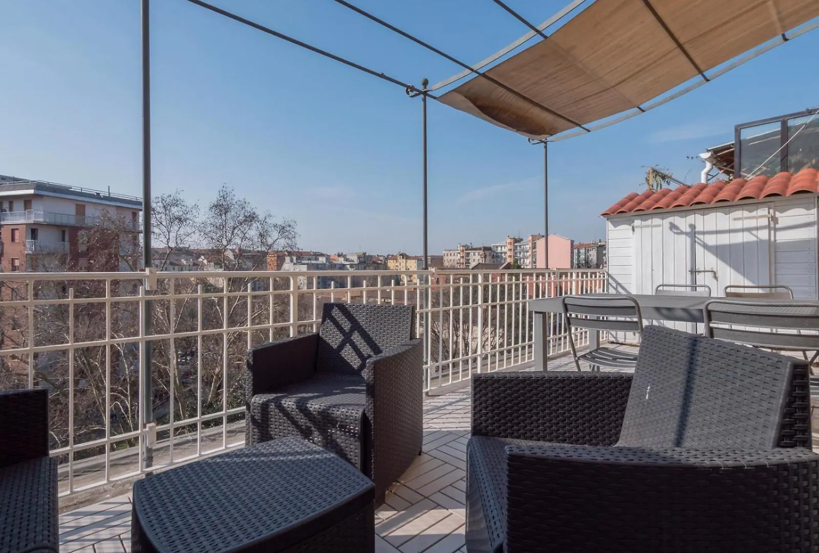 דירות מילאנו De Angeli San Siro Penthouse With Terraces 0*,
